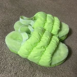 UGG slides with strap brand new never worn